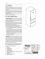 Предварительный просмотр 64 страницы Haier AFL-AFD Instructions For Use Manual