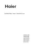 Haier AFL631CB Instructions For Use Manual preview