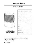 Предварительный просмотр 1 страницы Haier AH102ACNAA Operation Manual