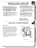 Preview for 3 page of Haier AHD25 Use & Care Manual