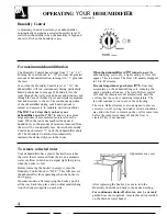 Preview for 4 page of Haier AHD25 Use & Care Manual