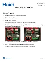 Preview for 2 page of Haier Arctic Multi 2U20EH2VHA Service Bulletin