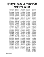 Haier AS072A/MAA Operation Manual preview