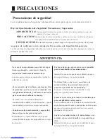 Preview for 4 page of Haier AS072XCBAA (Spanish) Manual De Operación