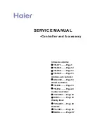 Предварительный просмотр 1 страницы Haier ASC-002 Service Manual