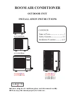 Haier AU182AEEAA Installation Instructions Manual preview