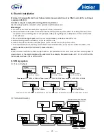 Предварительный просмотр 31 страницы Haier AU482FIERAG Installation & Maintenance Instructions Manual