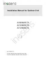 Haier AV08NMSETA Installation Manual preview