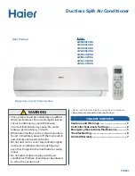 Предварительный просмотр 1 страницы Haier AW07LC2VHA User Manual