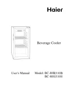 Preview for 1 page of Haier BC-110B User Manual