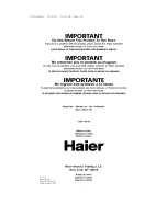 Предварительный просмотр 26 страницы Haier BC-117SS User Manual