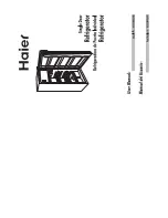 Haier BC230 User Manual предпросмотр