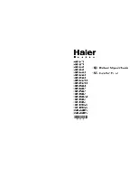 Preview for 1 page of Haier BCD-259DVC Instructions For Use Manual