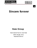 Preview for 26 page of Haier BD-429GAA Service Manual