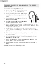 Preview for 18 page of Haier BrewMaster HBF205E User Manual