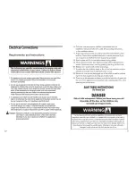 Preview for 3 page of Haier BWD1600W User Manual
