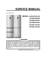 Предварительный просмотр 1 страницы Haier C2FE636CWJRU Service Manual