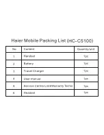 Предварительный просмотр 32 страницы Haier C5100 User Manual