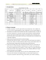 Preview for 3 page of Haier CA0100AANB Installation, Operation And Technical Manual