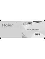 Haier CE310 User Manual предпросмотр