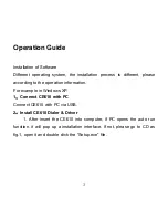 Preview for 4 page of Haier CE610 User Manual