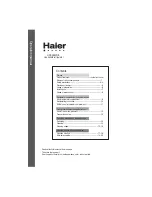 Preview for 22 page of Haier CF426H Manual