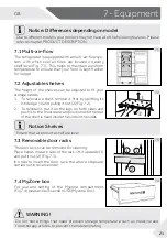 Preview for 21 page of Haier CFE735C J Series Manual