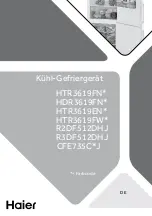 Preview for 39 page of Haier CFE735C J Series Manual