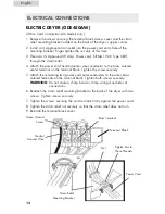 Preview for 14 page of Haier CGDE450AW User Manual And Installation Instructions
