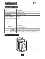 Preview for 3 page of Haier CGDE480BW Service Manual