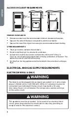 Preview for 10 page of Haier CGDE480BW User Manual