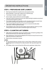 Preview for 25 page of Haier CGDE480BW User Manual