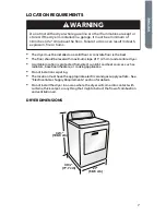 Preview for 9 page of Haier CGDE560BW User Manual