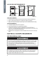 Preview for 10 page of Haier CGDE560BW User Manual