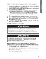 Preview for 11 page of Haier CGDE560BW User Manual