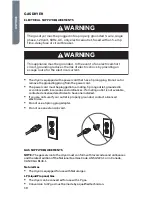 Preview for 12 page of Haier CGDE560BW User Manual