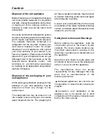 Preview for 2 page of Haier CH005 Operation Instructions Manual