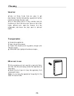 Preview for 11 page of Haier CH005 Operation Instructions Manual