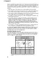 Preview for 44 page of Haier CHDE5300AW User Manual And Installation Instructions