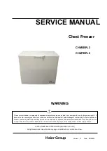 Preview for 1 page of Haier CHM5BPL3 Service Manual