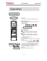 Предварительный просмотр 12 страницы Haier Compact Air Conditioner Operation Manual