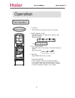 Предварительный просмотр 13 страницы Haier Compact Air Conditioner Operation Manual