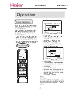 Предварительный просмотр 16 страницы Haier Compact Air Conditioner Operation Manual