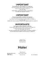 Предварительный просмотр 90 страницы Haier CRDE350AW User Manual