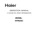 Haier D1FM636C Instruction Manual preview