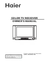 Preview for 1 page of Haier D29FA11-AM Owner'S Manual