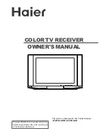 Haier D32A9-AKM Owner'S Manual preview