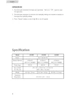 Preview for 8 page of Haier D530M User Manual