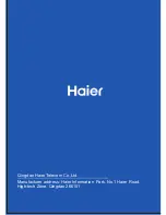 Preview for 68 page of Haier D85 User Manual