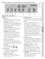 Preview for 13 page of Haier DE Series Use And Care Manual